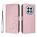 Litter Panda Embossing RFID Leather Phone Case with Lanyard, For OPPO F29 5G Global, For OPPO Reno13 Pro 5G Global, For OPPO Reno13 5G Global - Image 2