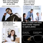 L801 Smart Glasses with 8MP HD Camera Video Recording WiFi Transmission Al Smart Voice Assistant Smart Wearable Headset - Image 4