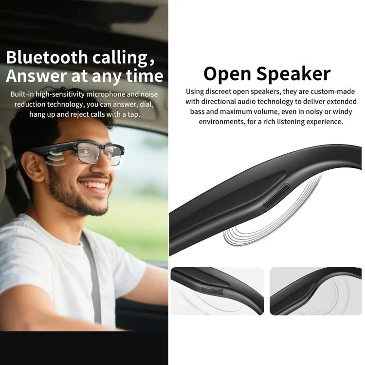 EDA0083804_B3.webp L802 Smart Glasses with 8MP HD Camera Video Recording WiFi Transmission Al Smart Voice Assistant Smart Wearable Headset - Image 4