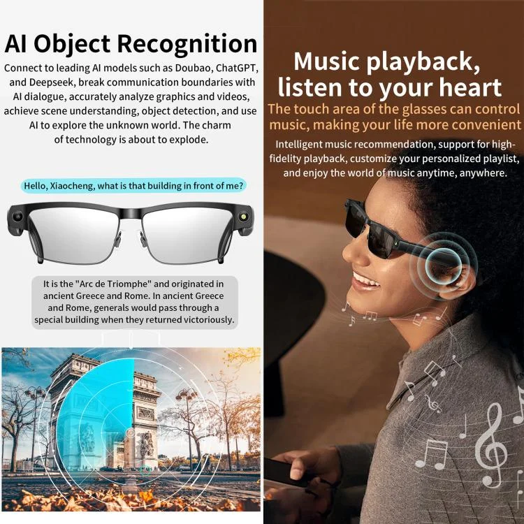 EDA0083804_B5.webp L802 Smart Glasses with 8MP HD Camera Video Recording WiFi Transmission Al Smart Voice Assistant Smart Wearable Headset - Image 6