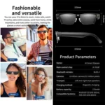 L802 Smart Glasses with 8MP HD Camera Video Recording WiFi Transmission Al Smart Voice Assistant Smart Wearable Headset - Image 8