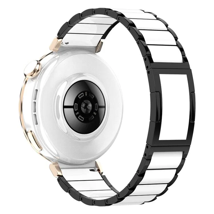 EDA008384401A_1.webp Ceramic Quick Release Folding Buckle Stainless Steel Watch Band - Image 7