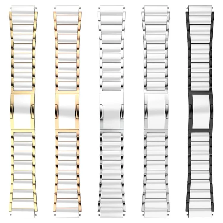 EDA0083844_B2.webp Ceramic Quick Release Folding Buckle Stainless Steel Watch Band - Image 3