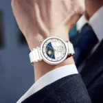Ceramic Quick Release Folding Buckle Stainless Steel Watch Band - Image 6