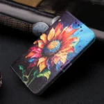 Color Drawing Pattern Leather Phone Case, For OPPO Reno14 Pro 5G Global, For OPPO Reno14 5G Global - Image 2