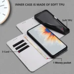 Color Drawing Pattern Leather Phone Case, For OPPO Reno14 Pro 5G Global, For OPPO Reno14 5G Global - Image 4
