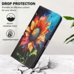Color Drawing Pattern Leather Phone Case, For OPPO Reno14 Pro 5G Global, For OPPO Reno14 5G Global - Image 6