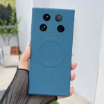 Solid Color Liquid Silicone MagSafe Magnetic Phone Case, For Xiaomi 14 Ultra