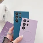 Solid Color Liquid Silicone MagSafe Magnetic Phone Case, For Xiaomi 13 Pro - Image 3