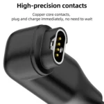 For Garmin 2 in 1 Type-C and USB-A Braid Watch Charging Cable, Length: 1m - Image 4