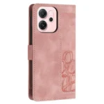 Tulips Embossed Leather Phone Case with Lanyard, For OPPO Reno14 F 5G, For OPPO Reno14 5G Global, For OPPO Reno13 F 5G / 4G - Image 3