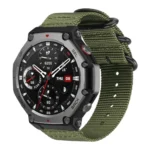 xDfind Ring Buckle Nylon Canvas Watch Band