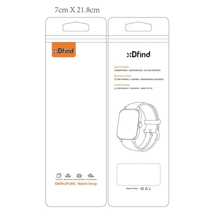 EDA0083984_B7.webp xDfind Ring Buckle Nylon Canvas Watch Band - Image 8