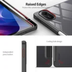 DUX DUCIS TOBY Series Antiskid Leather Tablet Case with Sleep / Wake-up Function, For Xiaomi Redmi Pad 2 - Image 4