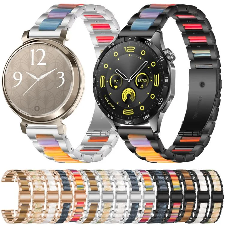 EDA0083991_B1.webp xDfind Three Beads Metal Resin Watch Band - Image 2