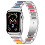 xDfind Three Beads Metal Resin Watch Band, For Apple Watch 38 / 40 / 41 / S10 42mm