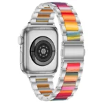 xDfind Three Beads Metal Resin Watch Band, For Apple Watch 38 / 40 / 41 / S10 42mm - Image 9