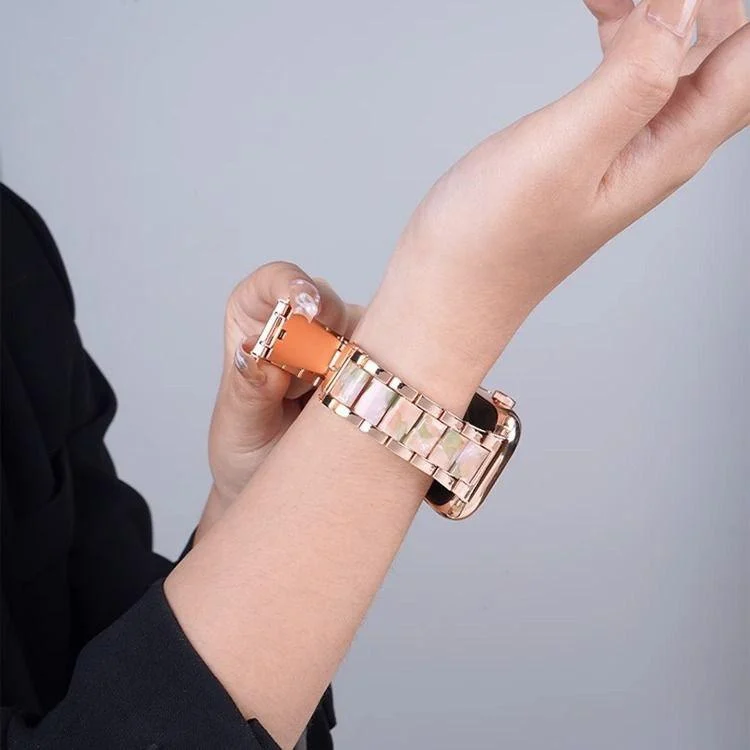 EDA0083994_B4.webp xDfind Three Beads Metal Resin Watch Band - Image 5
