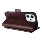Multi-card Slots Crossbody Cowhide Leather Phone Case, For OPPO Reno14 / Reno14 F 5G Global, For OPPO A5x 5G / 4G, For OPPO A5 5G / 4G Global, For OPPO Reno14 Pro 5G - Image 6