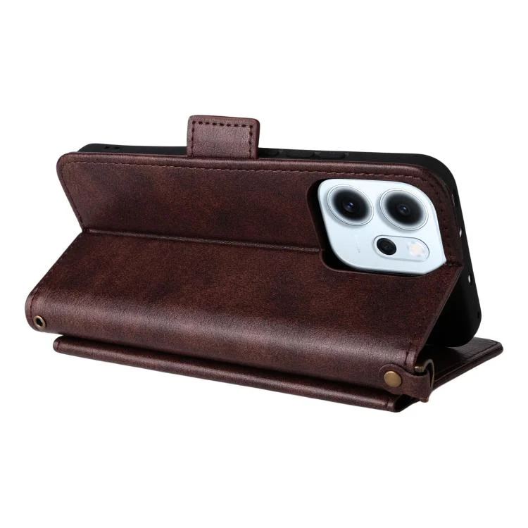 EDA008401007A_5.webp Multi-card Slots Crossbody Cowhide Leather Phone Case, For OPPO Reno14 / Reno14 F 5G Global, For OPPO A5x 5G / 4G, For OPPO A5 5G / 4G Global, For OPPO Reno14 Pro 5G - Image 6