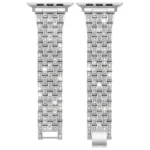 xDfind Five Beads Full Diamond Metal Watch Band, For Apple Watch 42 / 44 / 45 / 46 / 49mm, For Apple Watch 38 / 40 / 41 / S10 42mm - Image 7