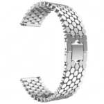 xDfind Fish Scale Texture Metal Watch Band - Image 6
