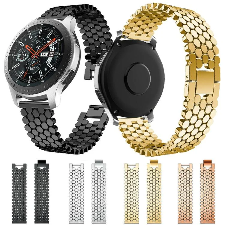 EDA0084030_B1.webp xDfind Fish Scale Texture Metal Watch Band - Image 2