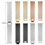 xDfind Fish Scale Texture Metal Watch Band - Image 3