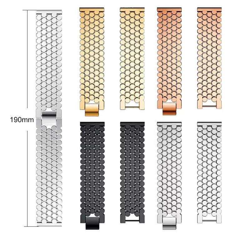 EDA0084030_B2.webp xDfind Fish Scale Texture Metal Watch Band - Image 3