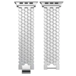xDfind Fish Scale Texture Metal Watch Band, For Apple Watch 42 / 44 / 45 / 46 / 49mm - Image 9