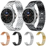 xDfind Fish Scale Texture Metal Watch Band - Image 2