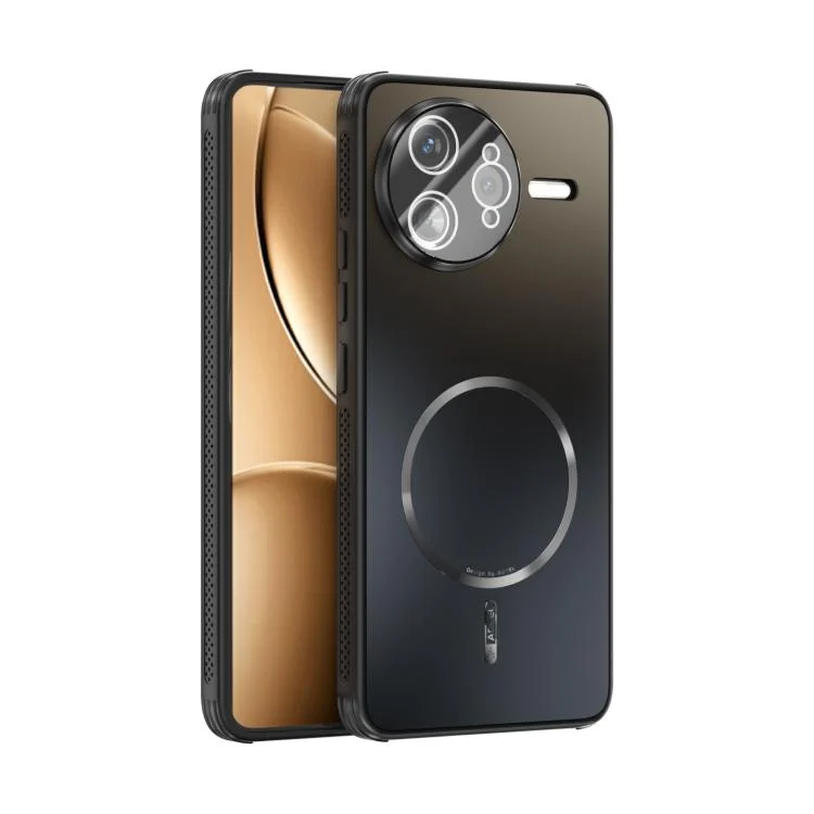 ABEEL Heat Dissipation Frosted MagSafe Phone Case with Lens Film, For Redmi K80 Pro 5G, For Redmi K80