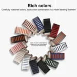 Cylinder Magnetic Two-color Loop Silicone Watch Band, For Apple Watch 42mm / 41mm / 40mm / 38mm - Image 6