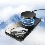 ABEEL Heat Dissipation Frosted MagSafe Phone Case with Lens Film, For Xiaomi 15 - Image 3