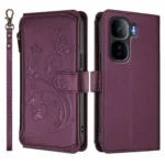 Butterfly Love Flower Multi-card Zipper Wallet Leather Phone Case, For vivo iQOO Neo 10+, For vivo Y400 Pro 5G - Image 2