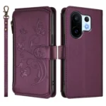 Butterfly Love Flower Multi-card Zipper Wallet Leather Phone Case, For vivo S30 Pro mini, For vivo S30 - Image 2