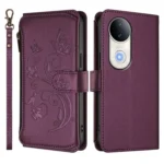 Butterfly Love Flower Multi-card Zipper Wallet Leather Phone Case, For vivo S20 5G, For vivo S20 Pro 5G - Image 2