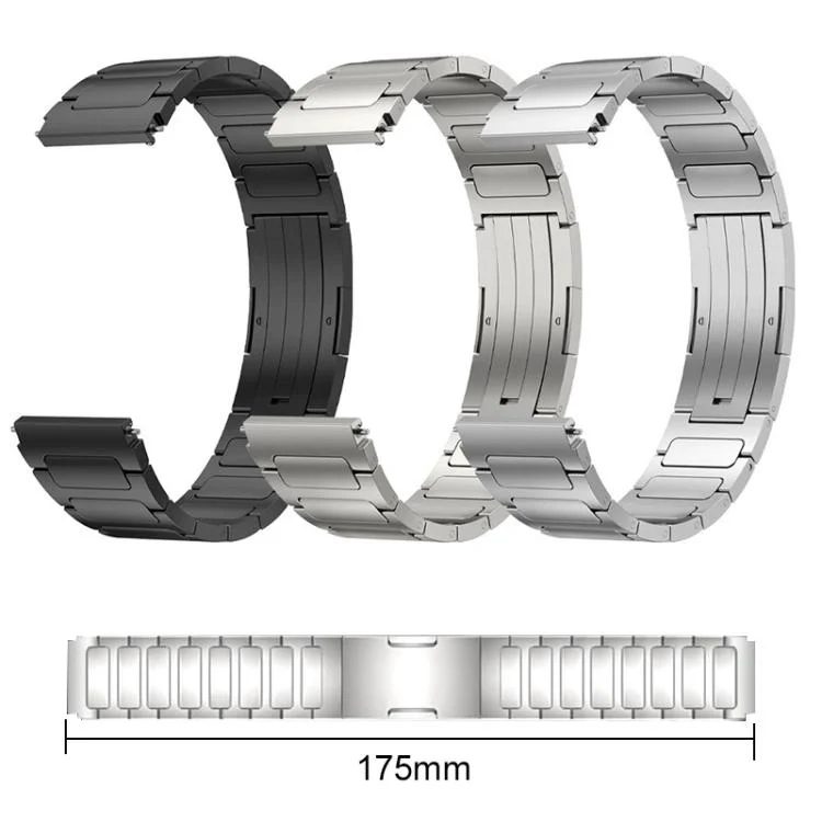 EDA0084159_B2.webp xDfind I-Shaped Buckle Stainless Steel Watch Band - Image 3