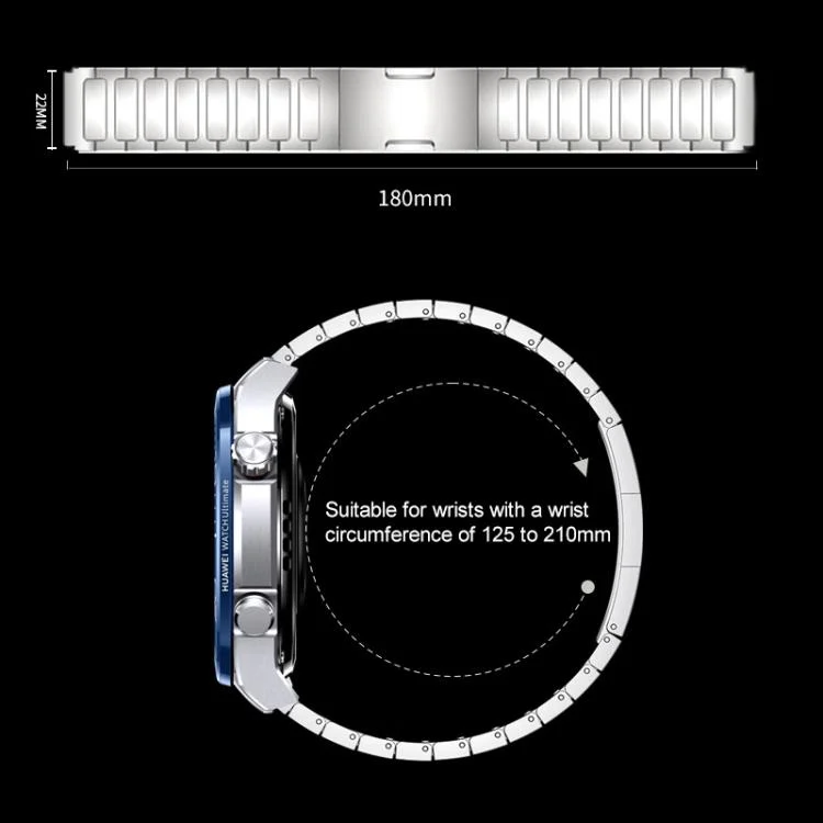 EDA0084159_B7.webp xDfind I-Shaped Buckle Stainless Steel Watch Band - Image 8