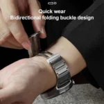 xDfind I-Shaped Buckle Stainless Steel Watch Band - Image 7