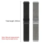 xDfind Milanese Parachute Buckle Stainless Steel Watch Band - Image 3