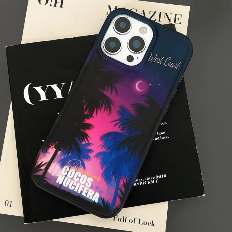 EDA008417501A_1.webp Coconut Tree Double-sided lamination TPU Phone Case, For iPhone 16 Pro Max, For iPhone 16 Pro, For iPhone 16, For iPhone 15 Pro Max, For iPhone 15 Pro, For iPhone 15 - Image 6