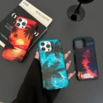Coconut Tree Double-sided lamination TPU Phone Case, For iPhone 16 Pro Max, For iPhone 16 Pro, For iPhone 16, For iPhone 15 Pro Max, For iPhone 15 Pro, For iPhone 15 - Image 2