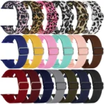 xDfind Adjustable Slide Buckle Elastic Nylon Watch Band, For Apple Watch 42 / 44 / 45 / 46 / 49mm - Image 3