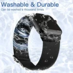 xDfind Adjustable Slide Buckle Elastic Nylon Watch Band, For Apple Watch 42 / 44 / 45 / 46 / 49mm - Image 7