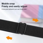 xDfind Ladder Buckle Small Waist Elastic Nylon Watch Band, For Apple Watch 38 / 40 / 41 / S10 42mm - Image 7