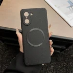 CD Magsafe Magnetic Litchi Texture Phone Case, For OnePlus Ace 5 Racing / Nord CE5