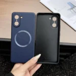 CD Magsafe Magnetic Litchi Texture Phone Case, For OnePlus Ace 5 Racing / Nord CE5 - Image 3