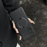 CD Magsafe Magnetic Litchi Texture Phone Case, For OnePlus Ace 5 Racing / Nord CE5 - Image 5