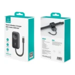 For Apple Watch Series USAMS CD245 1200mAh Portable Watch Wireless Charger with Cable - Image 11